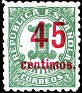 Spain 1938 Numeros 1+45 CTS Verde Edifil 742